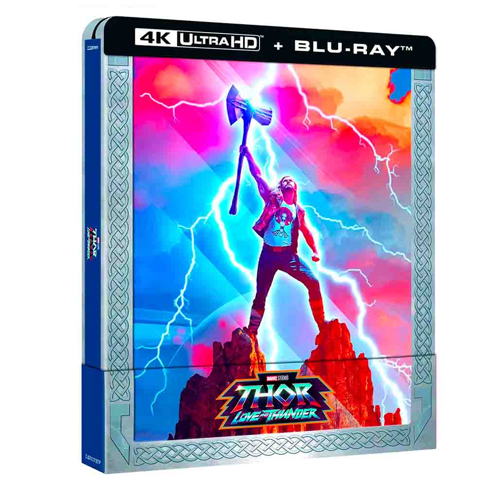 
  
  Thor: Love and Thunder (Edición Metálica) 4K UHD + Blu-Ray
  
