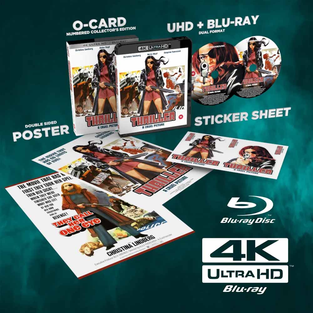 
  
  Thriller: A Cruel Picture (Limited Edition) 4K UHD + Blu-Ray (UK Import)
  
