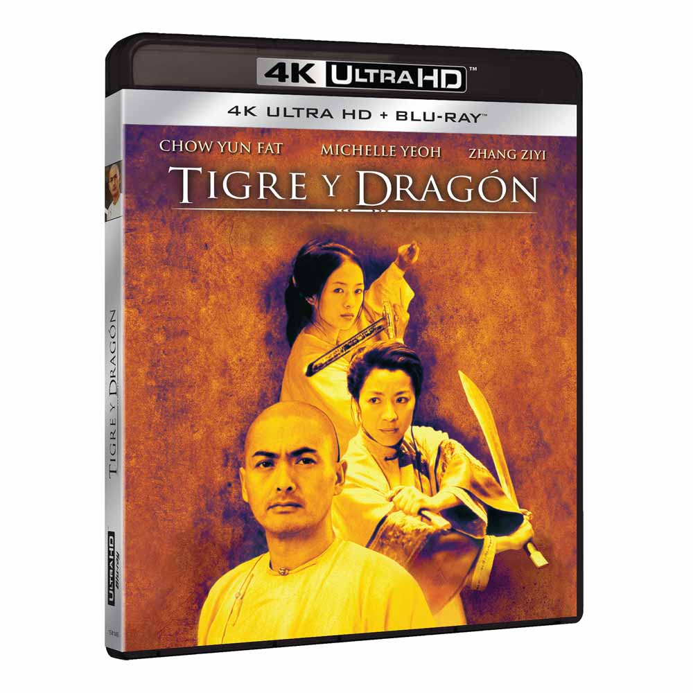 
  
  Crouching Tiger, Hidden Dragon 4K UHD + Blu-Ray
  
