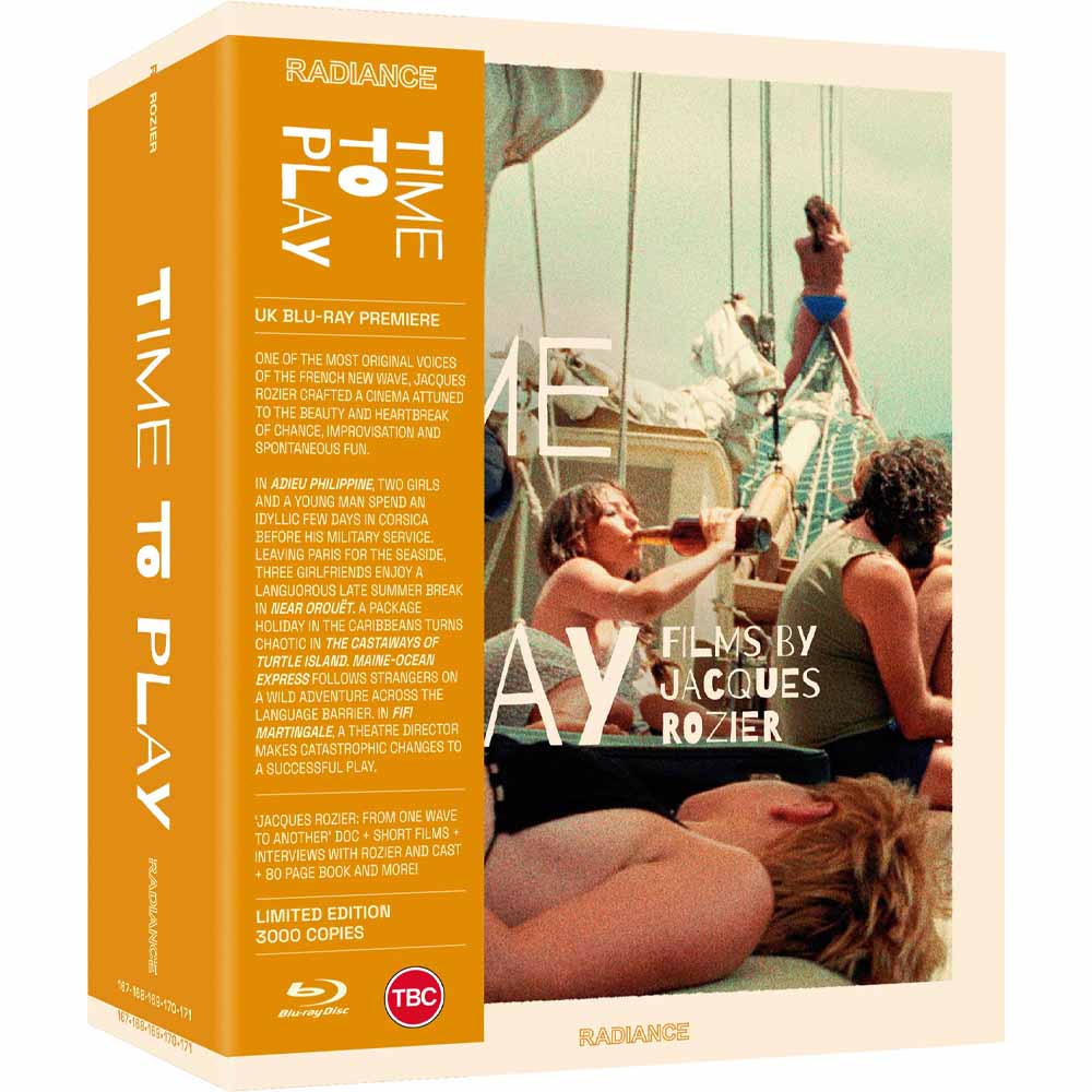 
  
  Time to Play: Films by Jacques Rozier (Limited Edition) Blu-Ray Box Set (UK Import)
  
