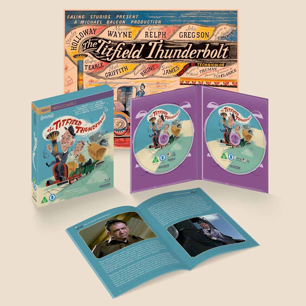 The Titfield Thunderbolt (Collector's Edition) 4K UHD + Blu-Ray (UK Import) StudioCanal