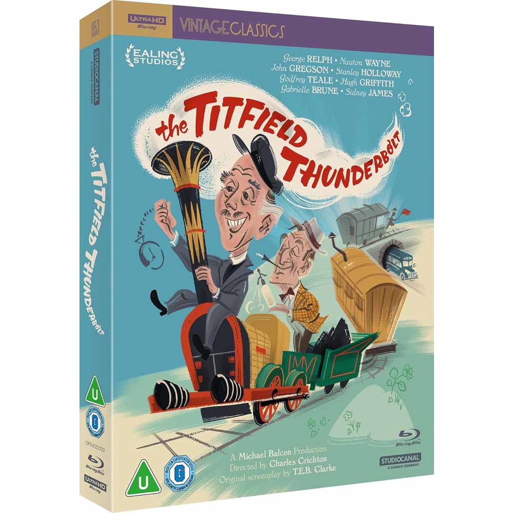 The Titfield Thunderbolt (Collector's Edition) 4K UHD + Blu-Ray (UK Import) StudioCanal