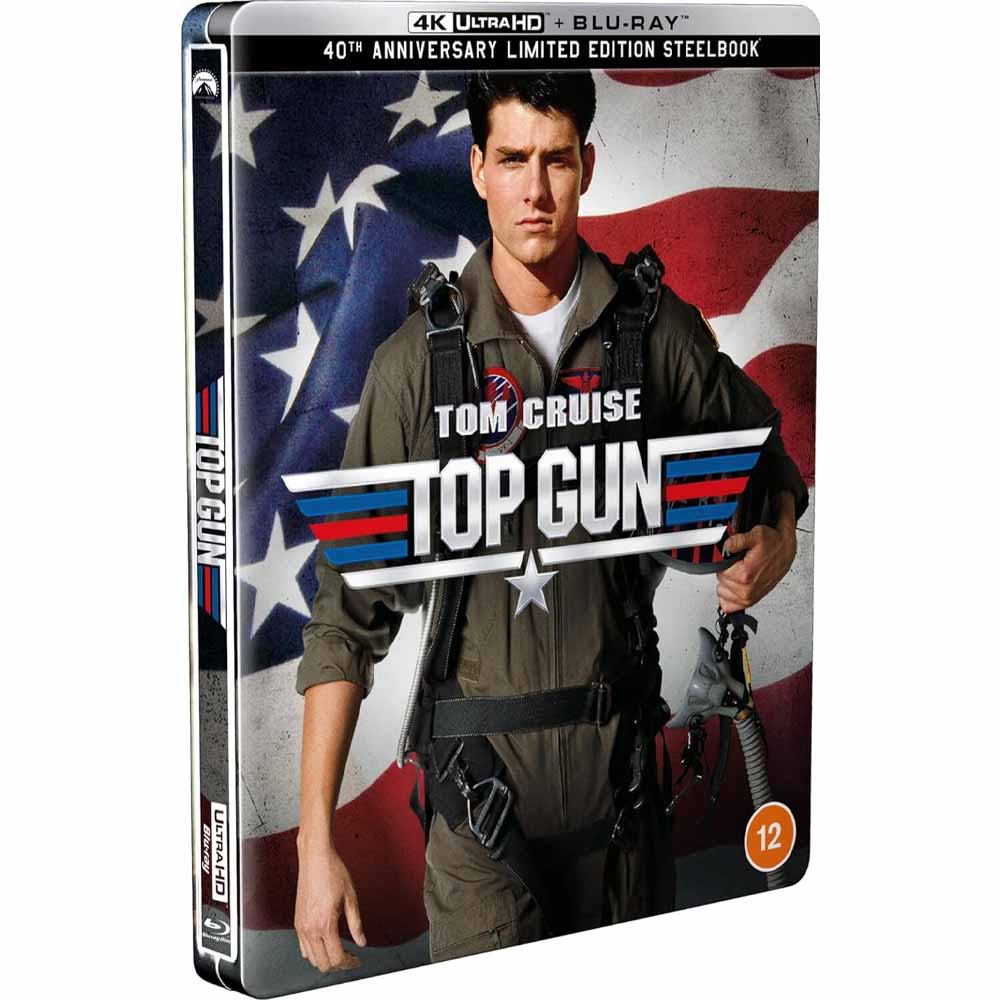 
  
  Top Gun (40th Anniversary Steelbook) 4K UHD + Blu-Ray (UK Import)
  
