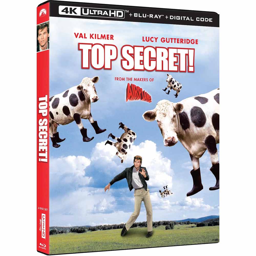 Top Secret! (+Slipcover) 4K UHD + Blu-Ray (US Import) Paramount