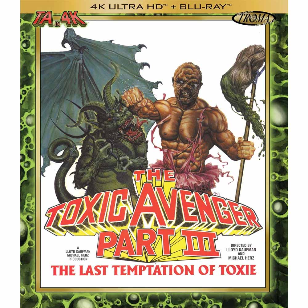 
  
  The Toxic Avenger Part III: The Last Temptation of Toxie 4K UHD + Blu-Ray (US Import)
  
