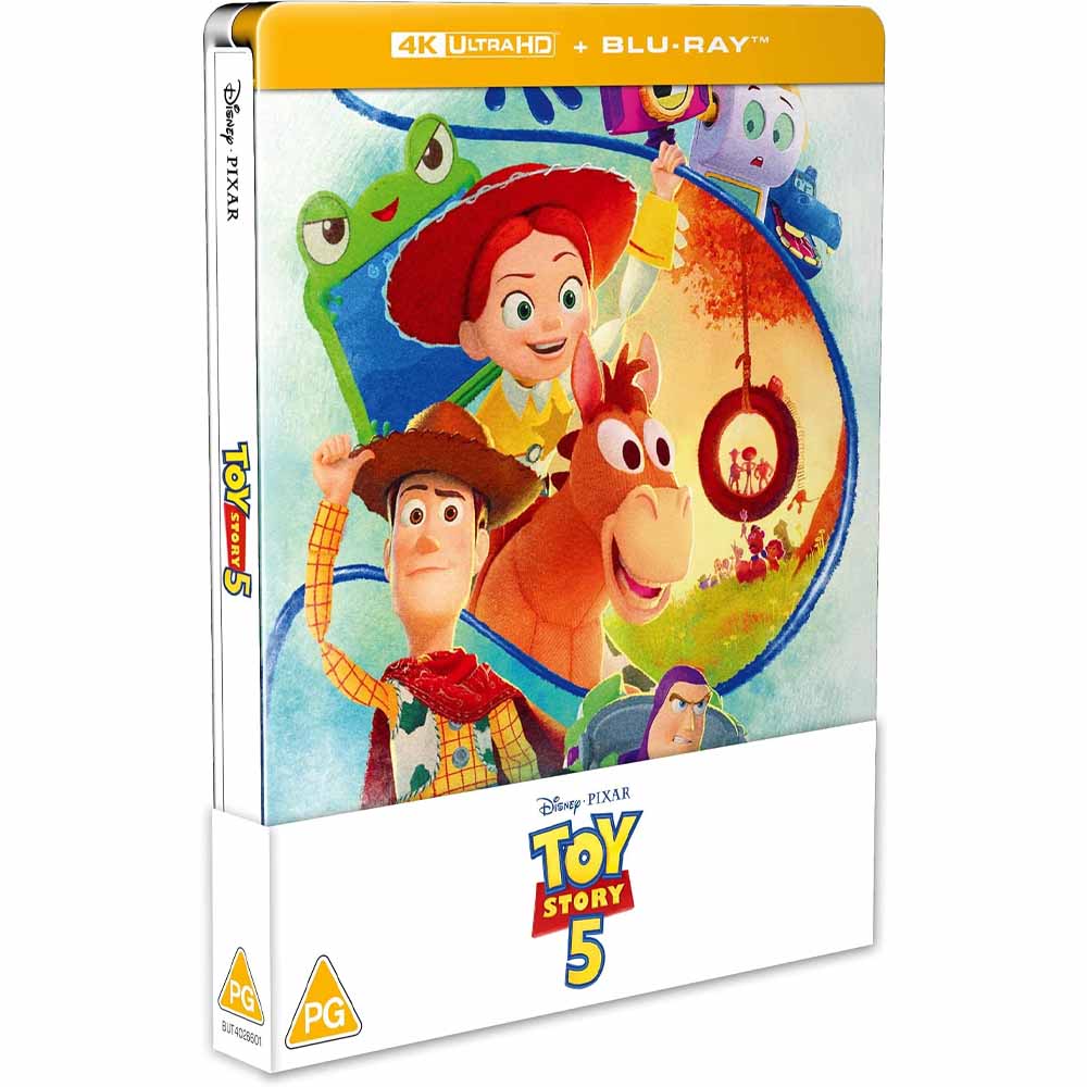 
  
  Toy Story 5 (Steelbook) 4K UHD + Blu-Ray (UK Import)
  
