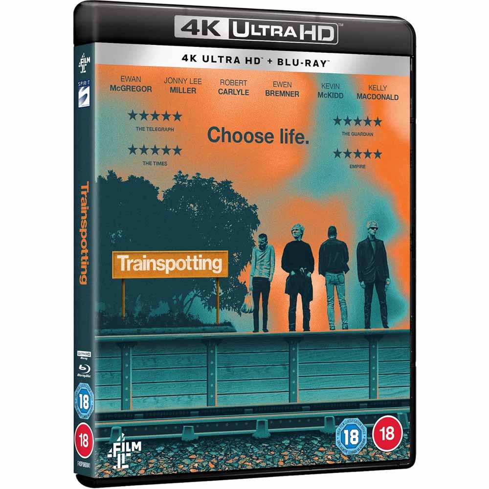 
  
  Trainspotting 4K UHD + Blu-Ray (UK Import)
  
