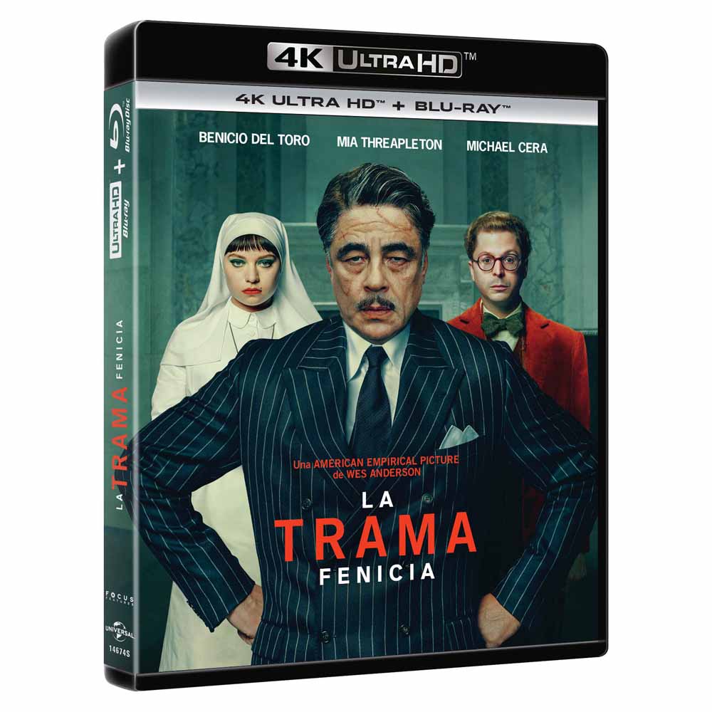 
  
  The Phoenician Scheme 4K UHD + Blu-Ray
  
