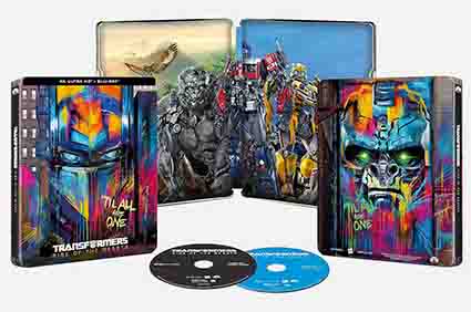 Transformers: El Despertar de las Bestias (Steelbook 1) 4K UHD + Blu-Ray