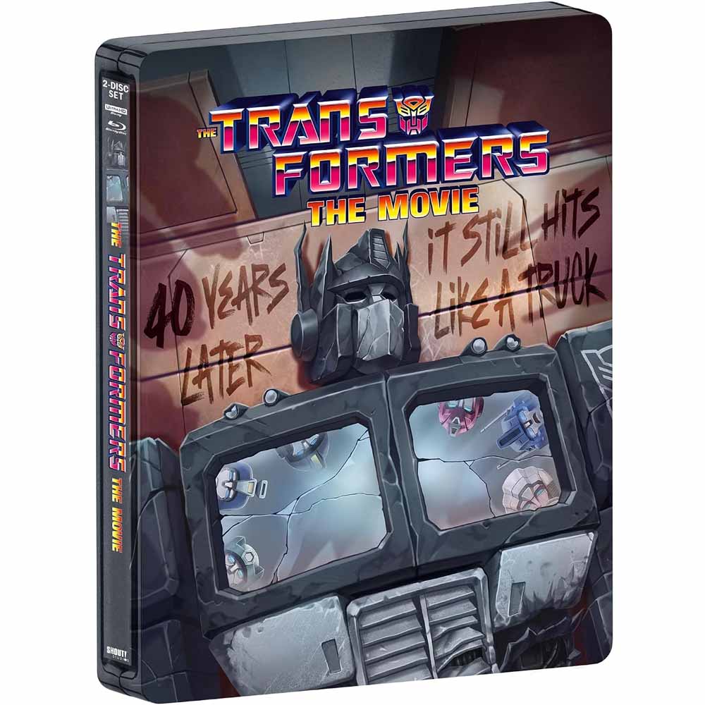 
  
  The Transformers - The Movie (40th Anniversary Steelbook) 4K UHD + Blu-Ray (US Import)
  
