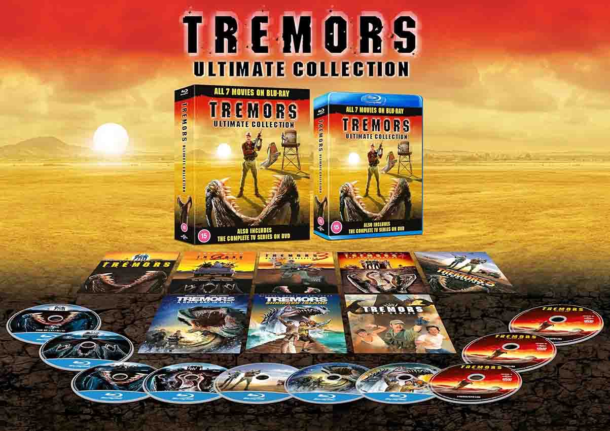 Tremors Complete Movie Collection (UK) Blu-Ray