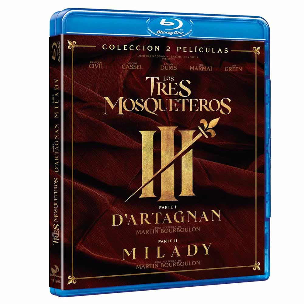 Los Tres Mosqueteros: Pack 1 & 2 Blu-Ray