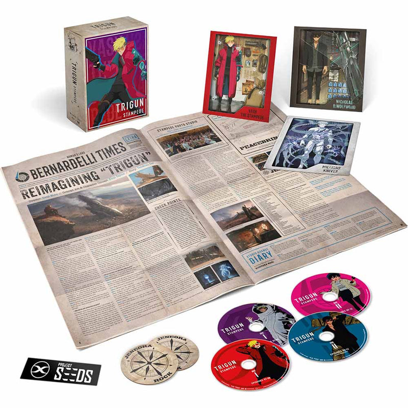 Trigun Stampede: Season 1 (Limited Edition) Blu-Ray Box Set (UK Import)