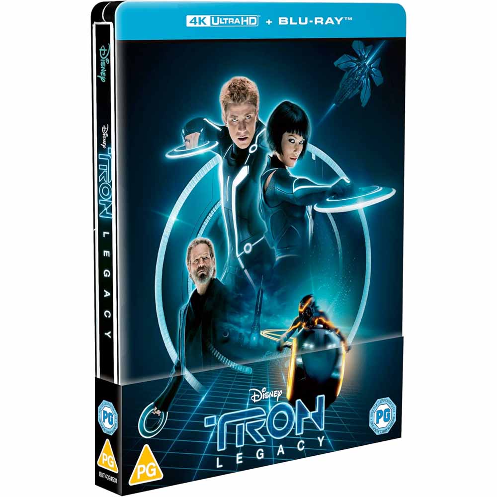 
  
  TRON: Legacy (Steelbook) 4K UHD + Blu-Ray (UK Import)
  
