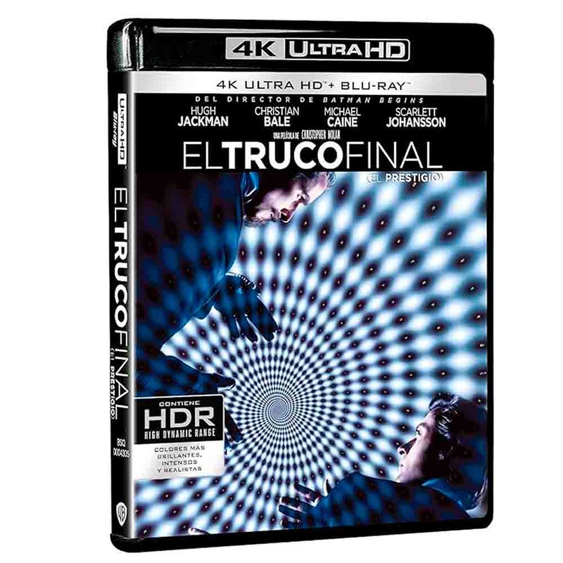 El Truco Final (El Prestigio) 4K UHD + Blu-Ray