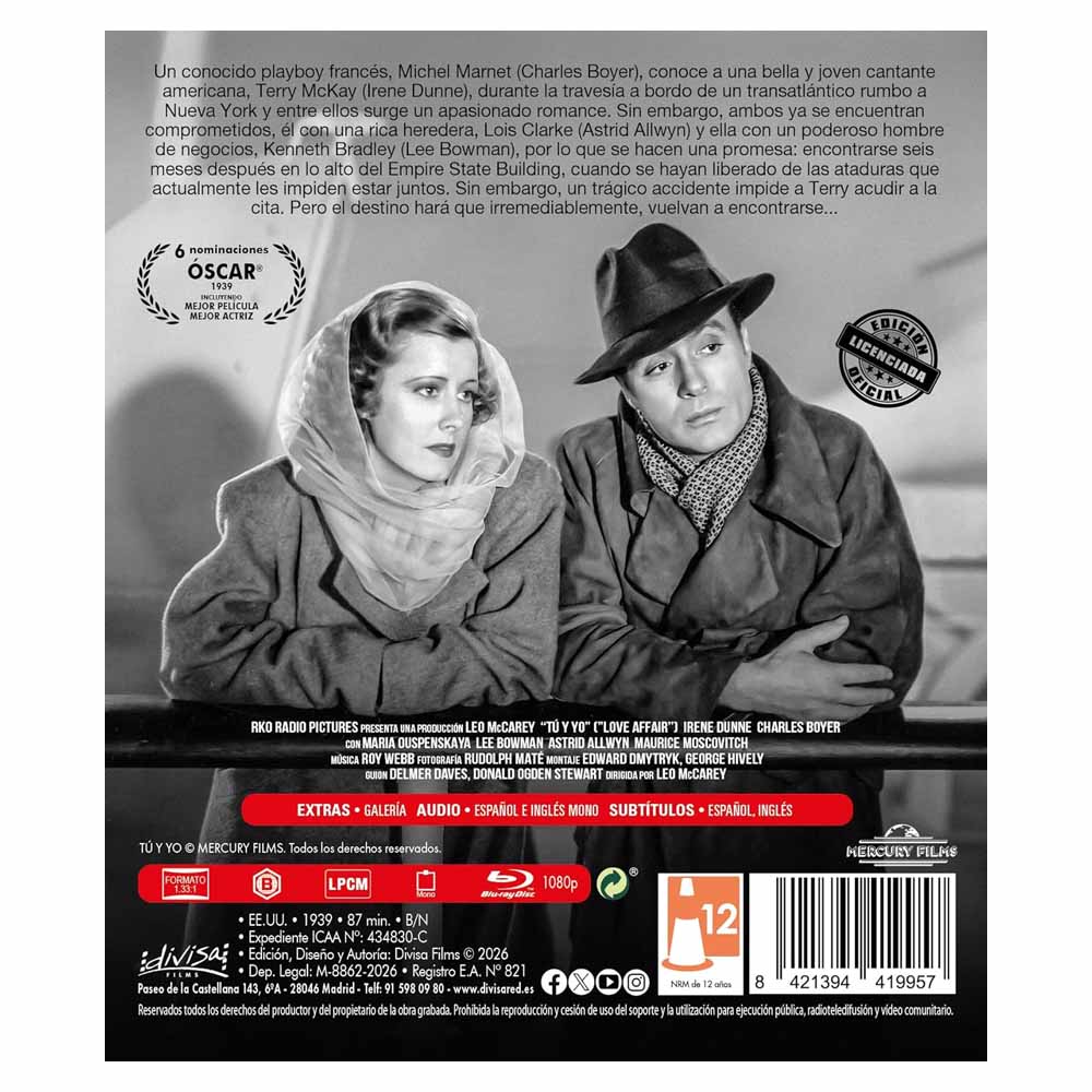 Tú y yo Blu-Ray
