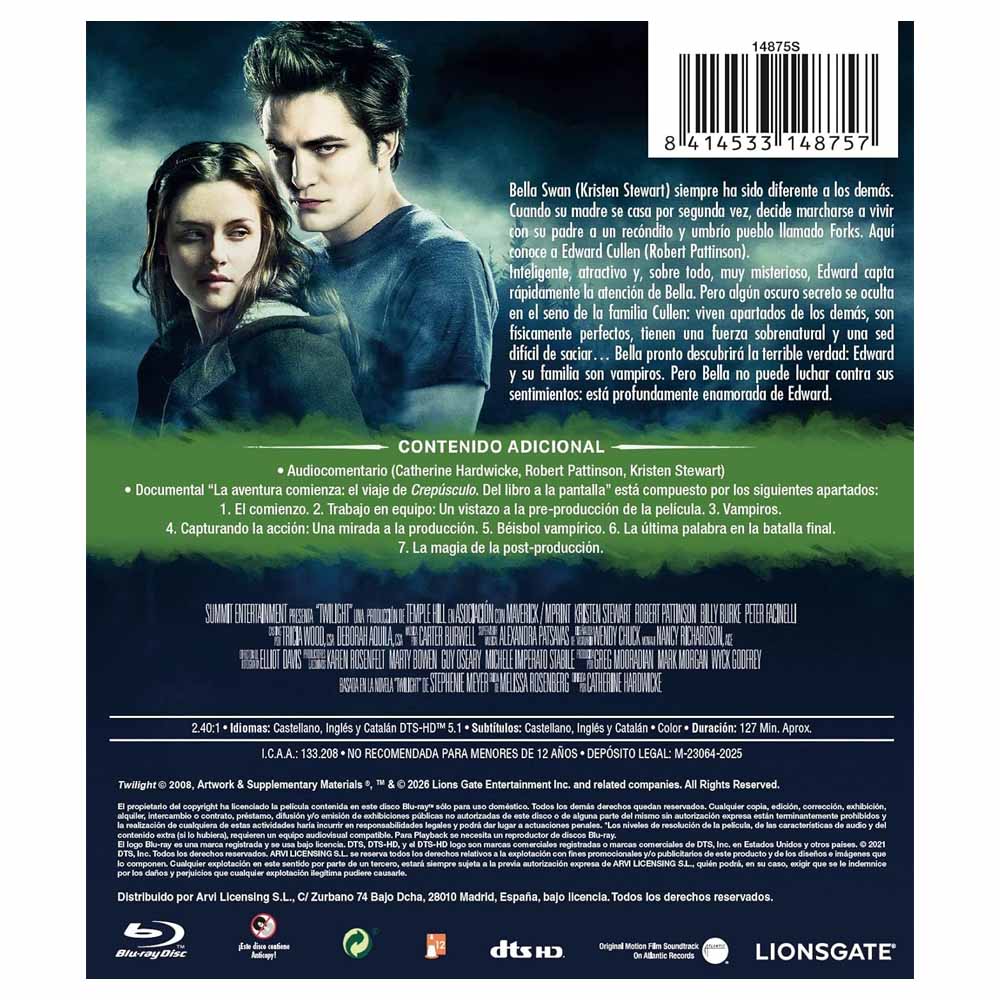 Crepúsculo - Blu-Ray