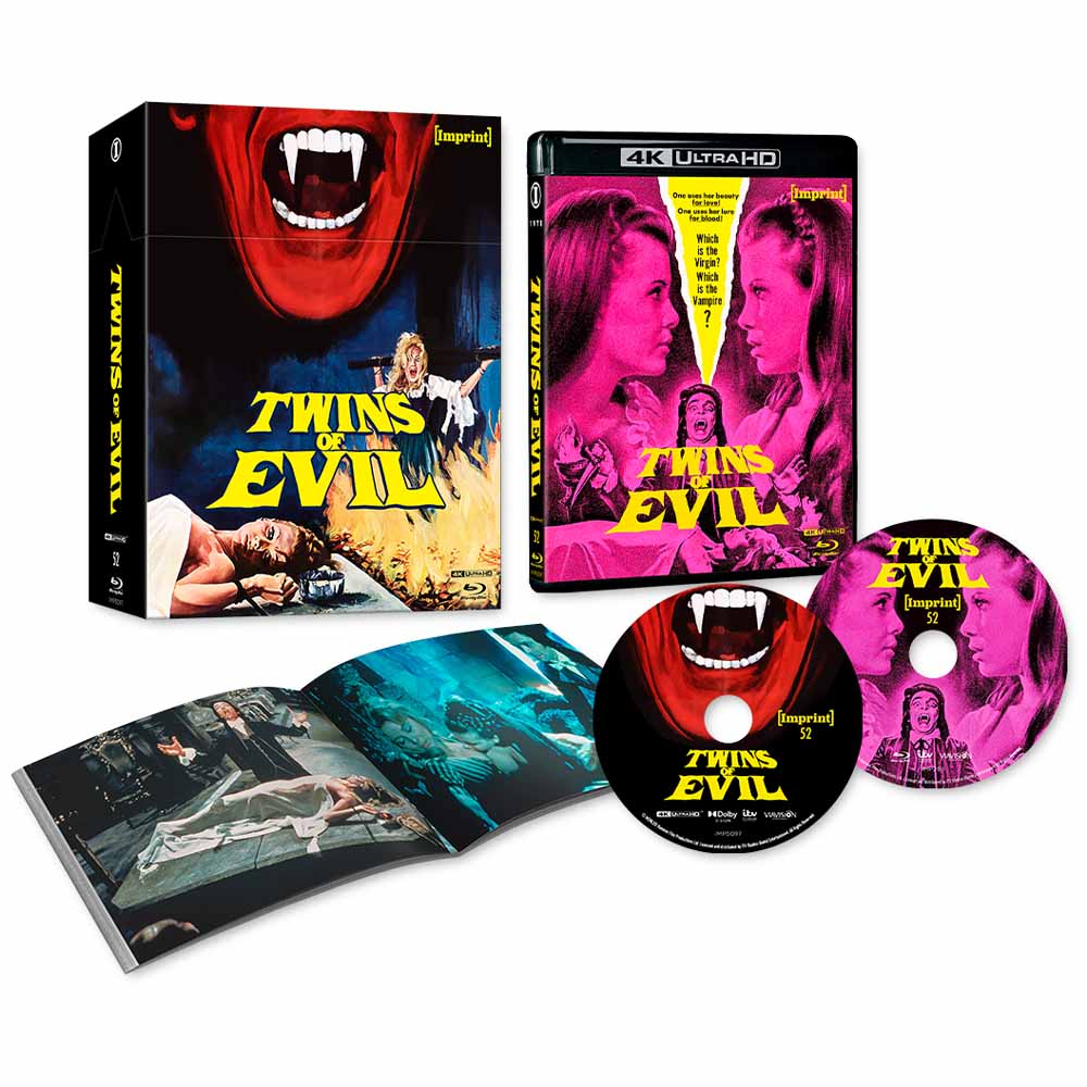 
  
  Twins of Evil (Limited Edition) 4K UHD + Blu-Ray Box Set (Australia Import)
  
