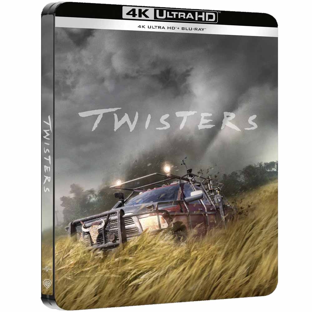 
  
  Twisters (Steelbook) 4K UHD + Blu-Ray (UK Import)
  
