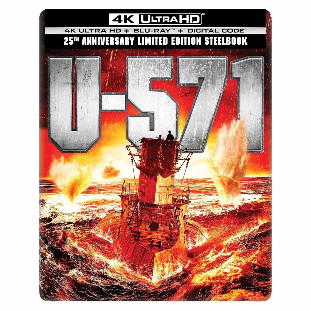 
  
  U-571 4K UHD + Blu-Ray Steelbook (US Import)
  
