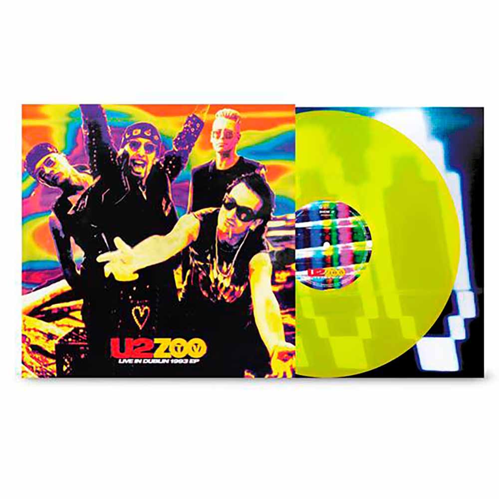 
  
  U2 - Zoo TV Live in Dublin (Neon Yellow Transparent) LP Vinyl
  
