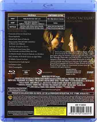 El Último Samurai Blu-Ray