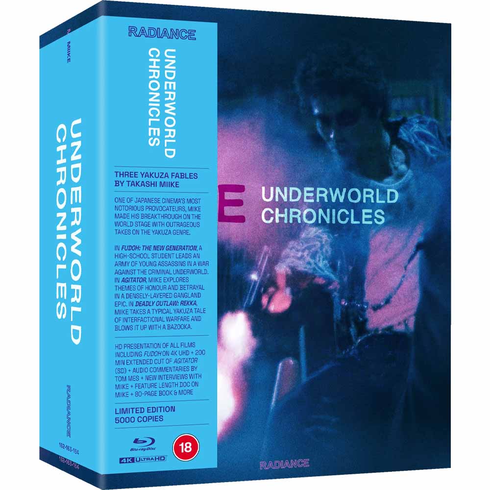 
  
  Underworld Chronicles: Three Yakuza Fables by Takashi Miike (Limited Edition) 4K UHD / Blu-Ray Box Set (UK Import)
  
