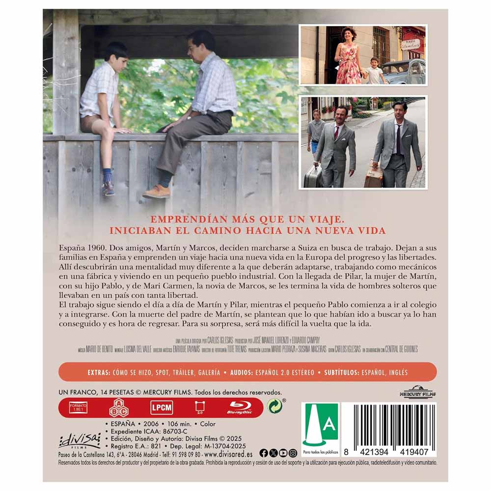 Un Franco, 14 Pesetas Blu-Ray