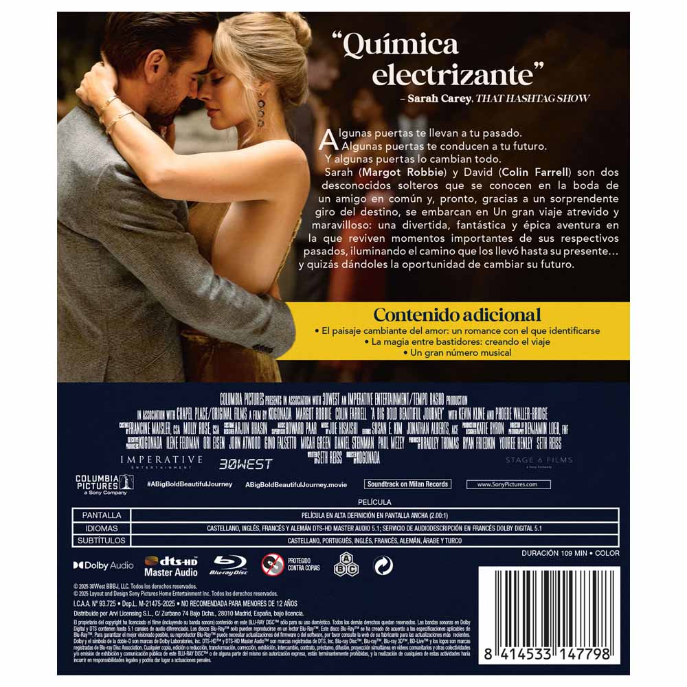 Un Gran Viaje Atrevido y Maravilloso Blu-Ray