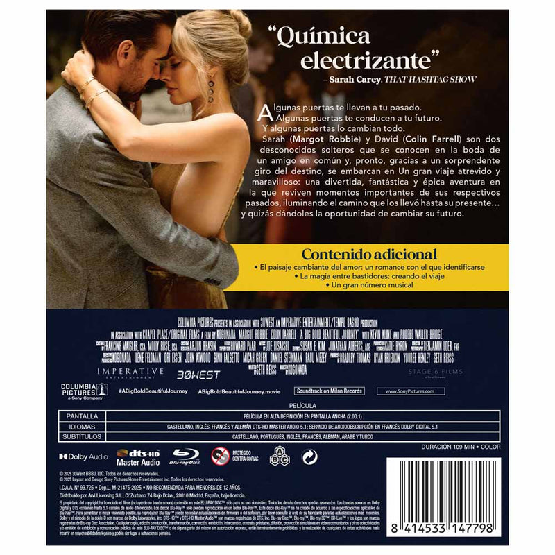 Un Gran Viaje Atrevido y Maravilloso Blu-Ray