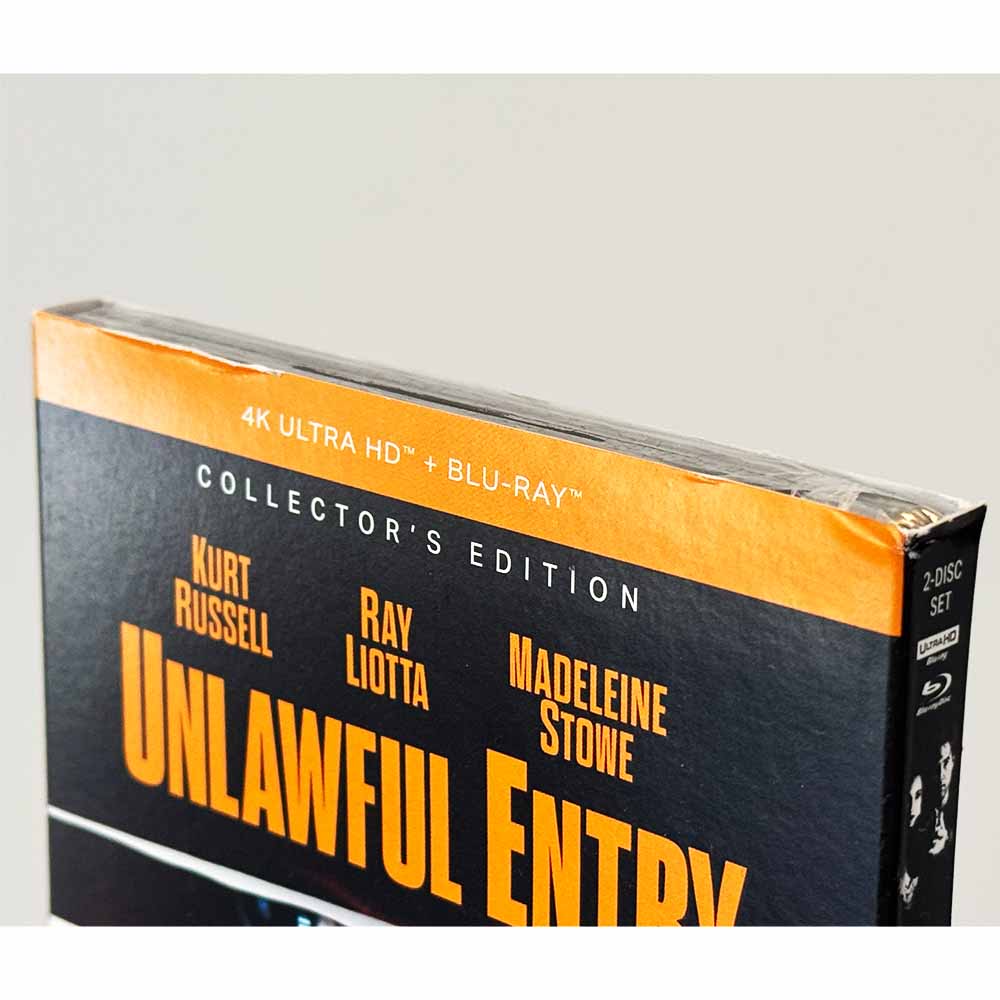 Unlawful Entry (Collector's Edition + Slipcover) 4K UHD + Blu-Ray (US Import) *damaged - see photo*