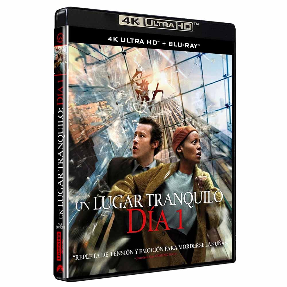 
  
  Un Lugar Tranquilo: Día 1 - 4K UHD + Blu-Ray
  
