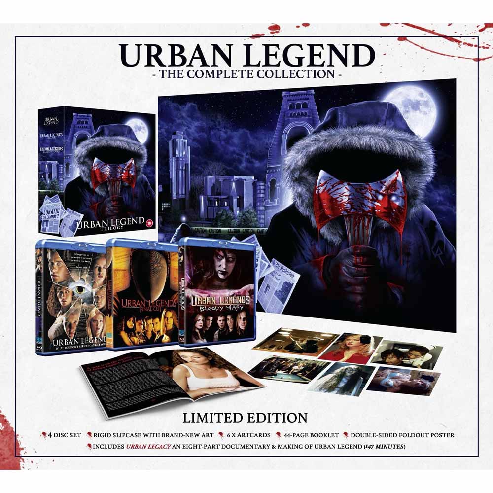 
  
  Urban Legend Trilogy (Limited Edition) Blu-Ray Box Set (UK Import)
  
