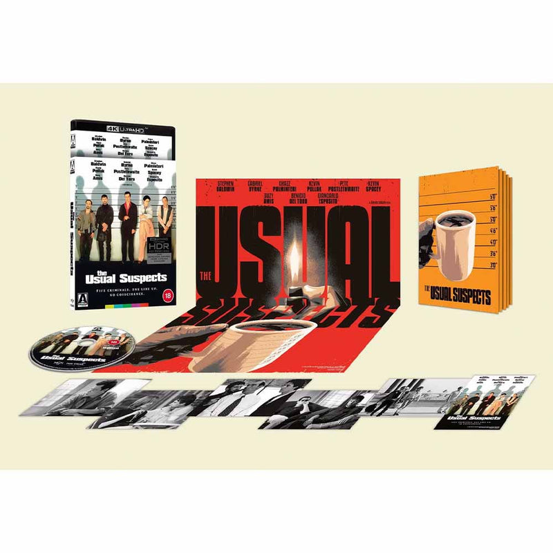 The Usual Suspects (Limited Edition) 4K UHD (UK Import) Arrow Video