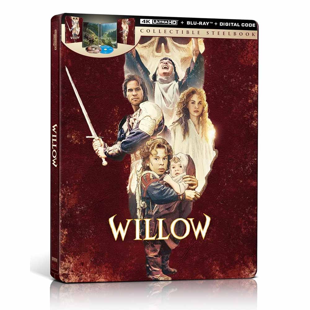 
  
  Willow Steelbook 4K UHD + Blu-Ray (US Import)
  
