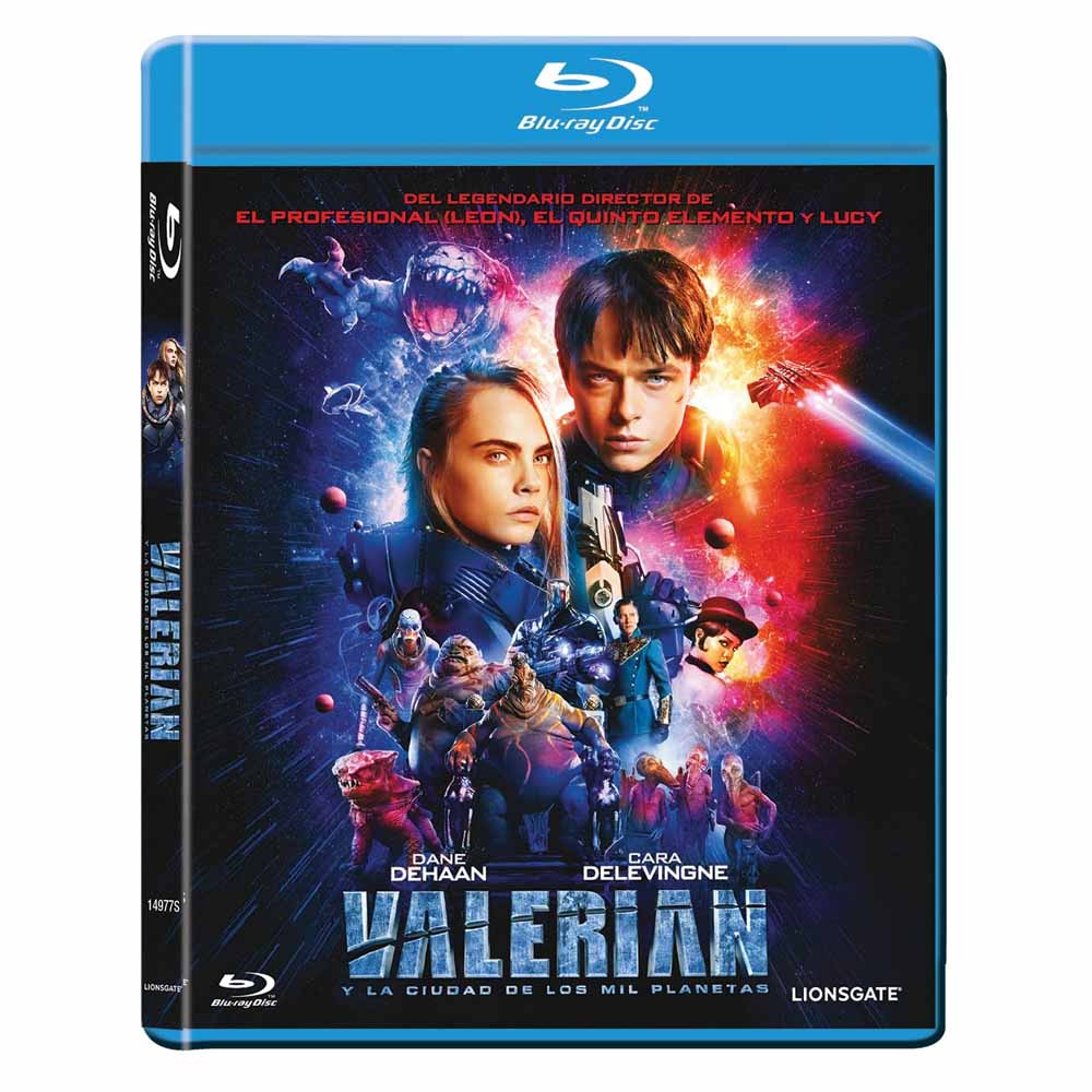 Valerian y la ciudad de los mil planetas Blu-Ray