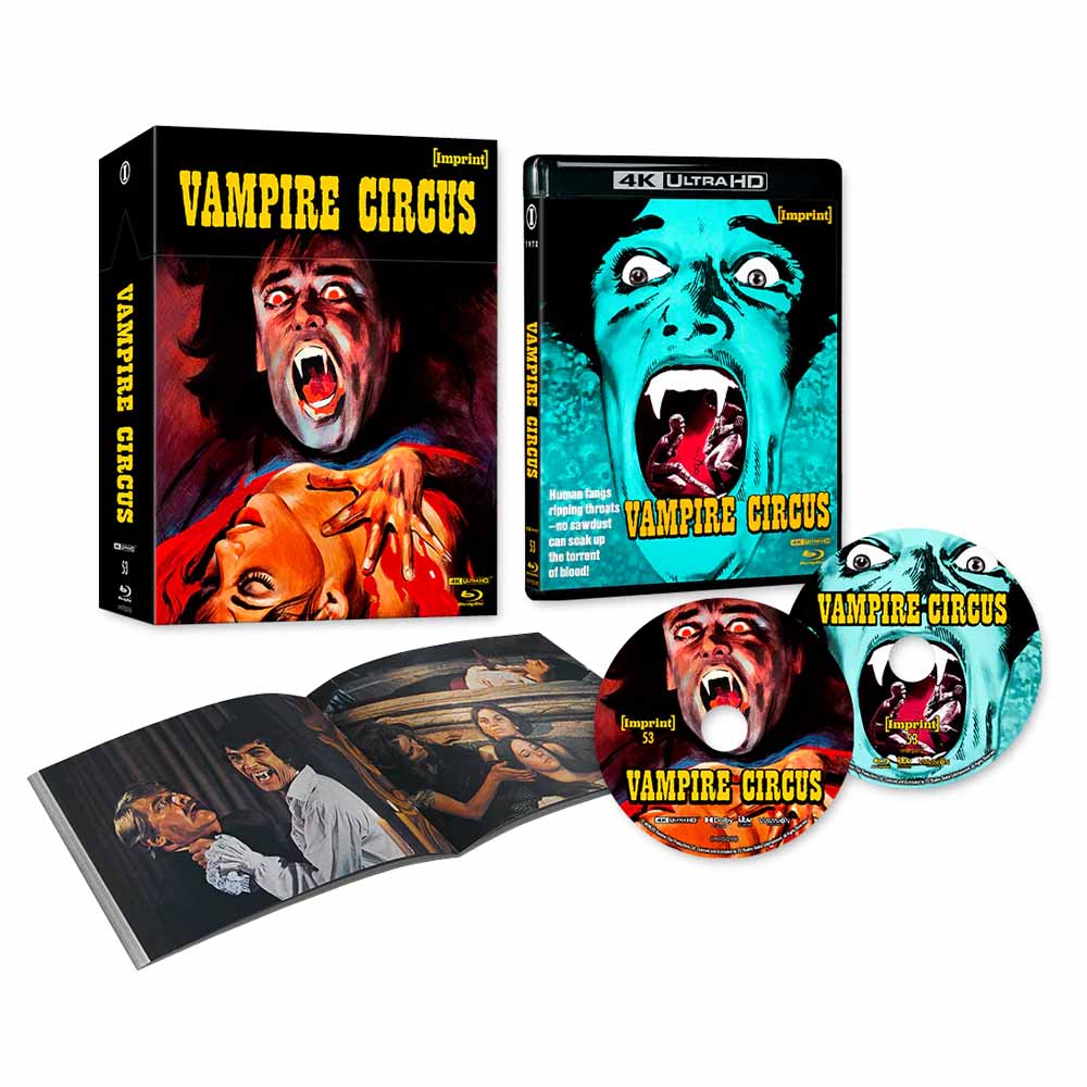 Vampire Circus (Limited Edition) 4K UHD + Blu-Ray Box Set (Australia Import)