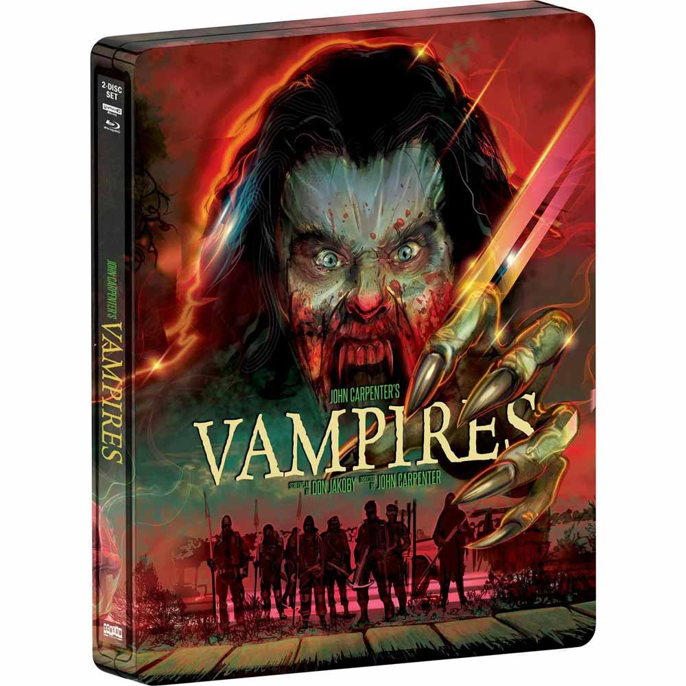 John Carpenter's Vampires (Steelbook) 4K UHD + Blu-Ray (US Import) Scream Factory