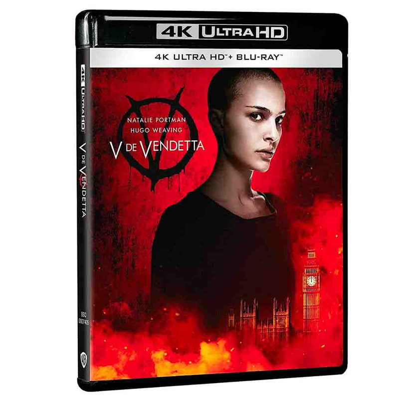 V de Vendetta 4K UHD + Blu-Ray