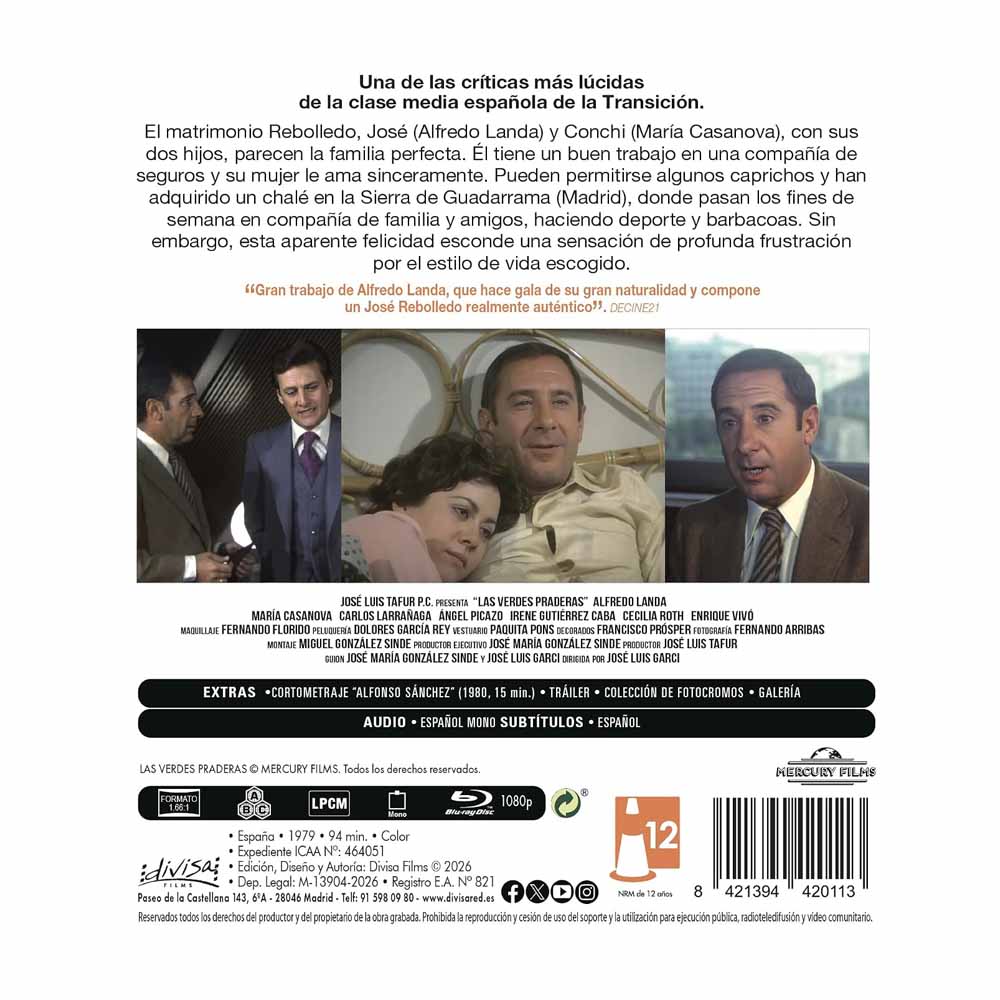 Las Verdes Praderas Blu-Ray