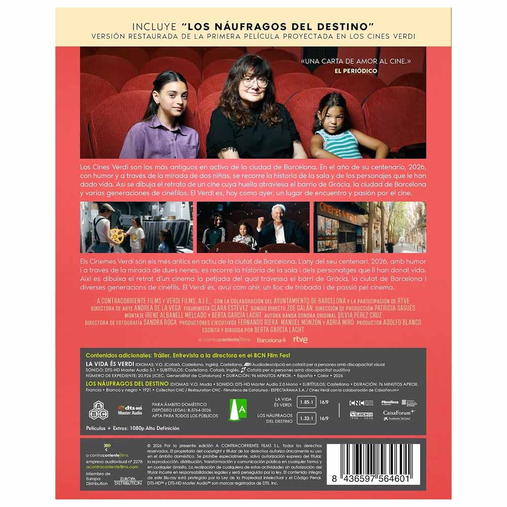 La Vida és Verdi Blu-Ray