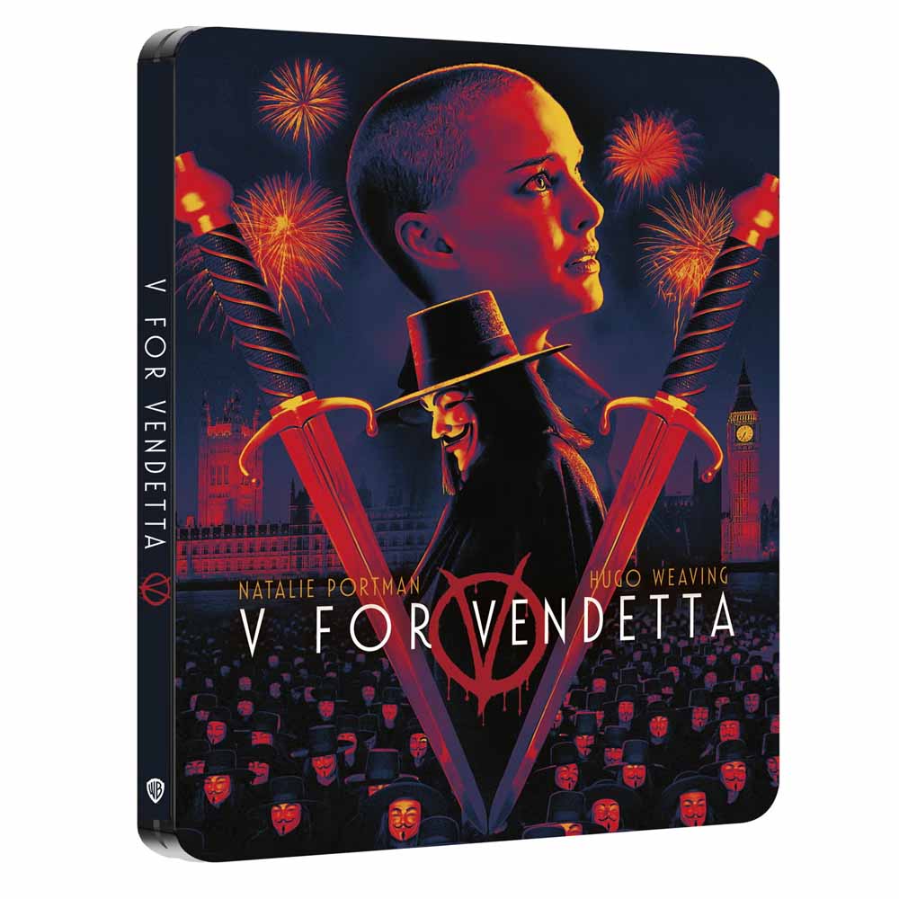 
  
  V for Vendetta - Steelbook 4K UHD + Blu-Ray (UK Import)
  
