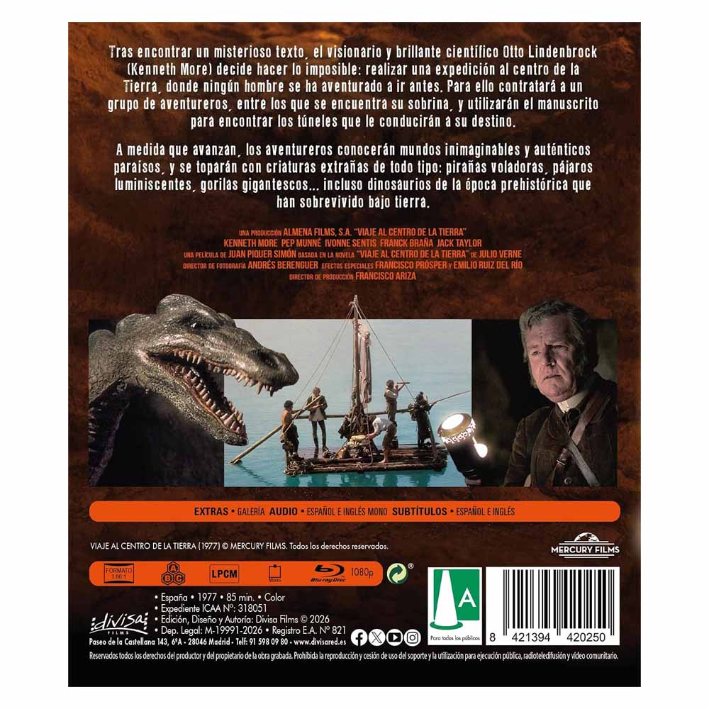 Viaje al Centro de la Tierra Blu-Ray
