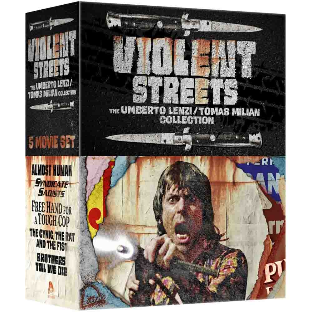 Violent Streets: The Umberto Lenzi / Tomas Milian Collection (8-Disc Blu-Ray Box Set) US Import Severin Films
