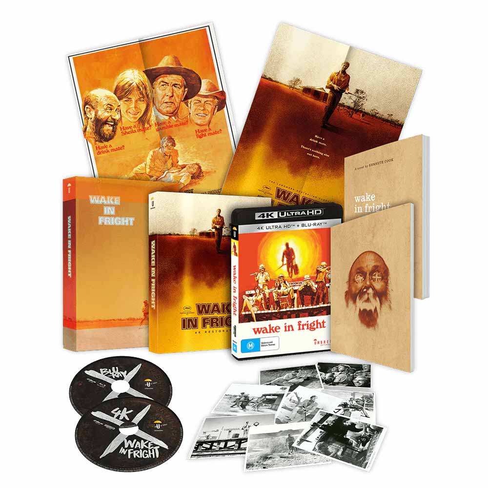 
  
  Wake in Fright Collector's Edition 4K UHD + Blu-Ray (Australia Import)
  
