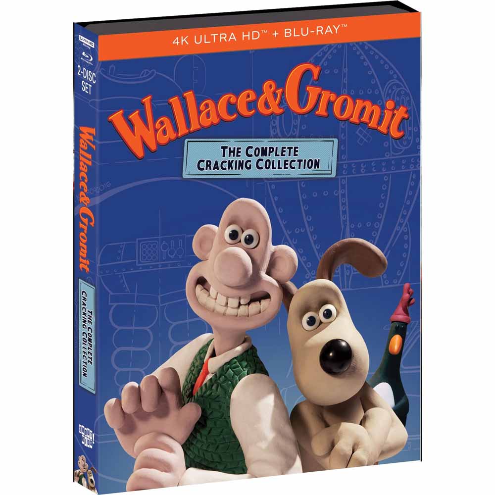 Wallace & Gromit: The Complete Cracking Collection 4K UHD + Blu-Ray (US Import) Shout Factory