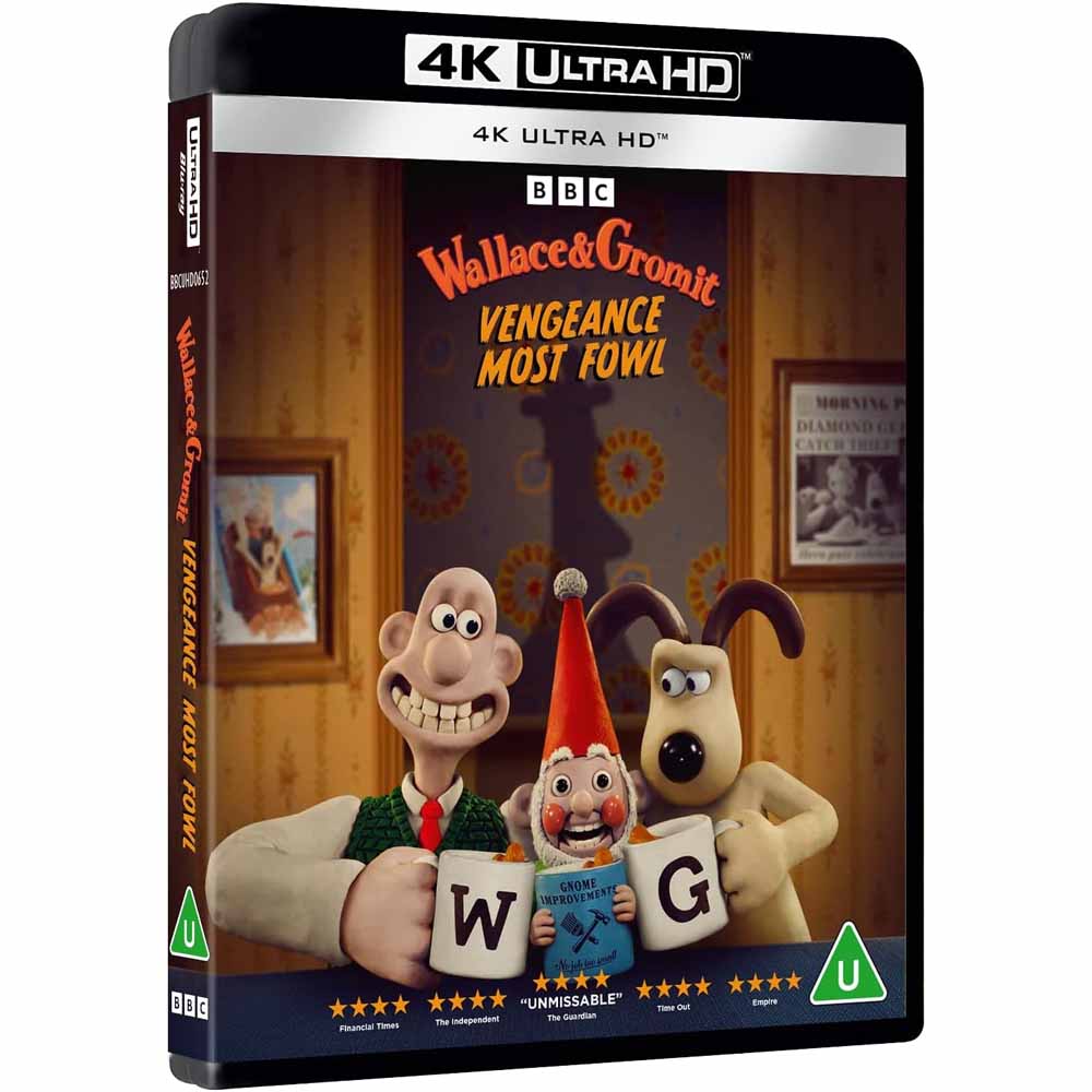 
  
  Wallace & Gromit: Vengeance Most Fowl 4K UHD (UK Import)
  
