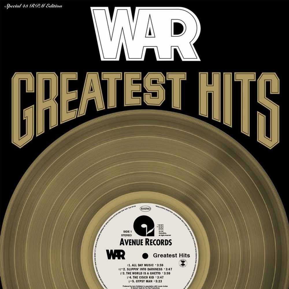 War - Greatest Hits - 45 RPM - 2 LP Vinyl