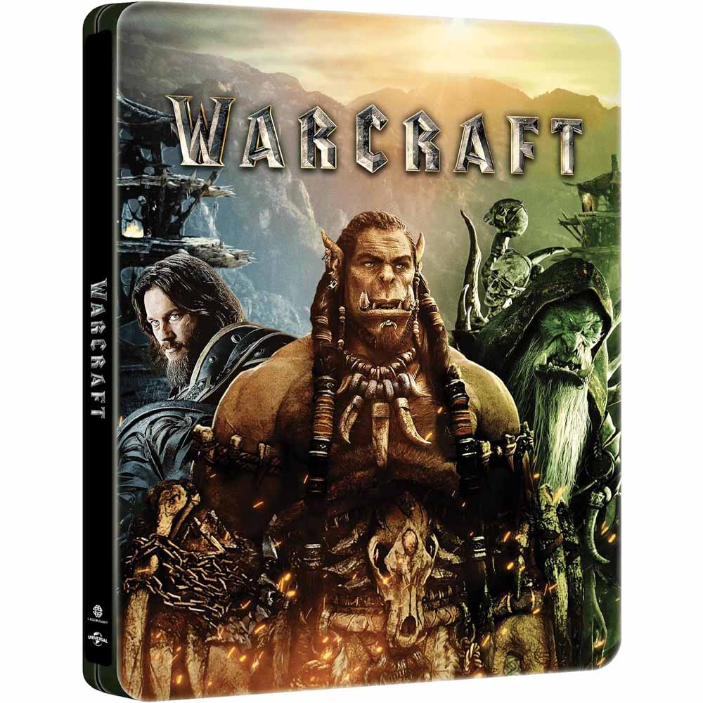 Warcraft (10th Anniversary Steelbook) 4K UHD + Blu-Ray (UK Import)