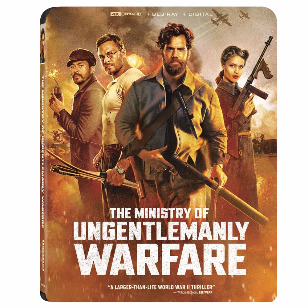 
  
  The Ministry of Ungentlemanly Warfare 4K UHD + Blu-Ray (US Import)
  
